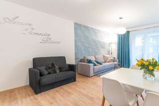 Апартаменты Apartament Kristina Osiedle Polanki Колобжег Апартаменты с видом на бассейн-10